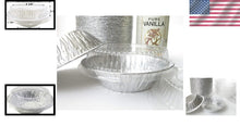 Load image into Gallery viewer, KitchenDance Disposable Aluminum Foil Pie Pans - 5" Mini Baking Tins, 100 Count