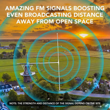 Load image into Gallery viewer, 1/2 Wave Dipole Antenna for 87-108MHz Broadcasting - 150W Paragon Performance