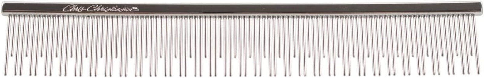 Elegant 6in Cat/Carding Comb with High-Quality Brass and Steel Construction