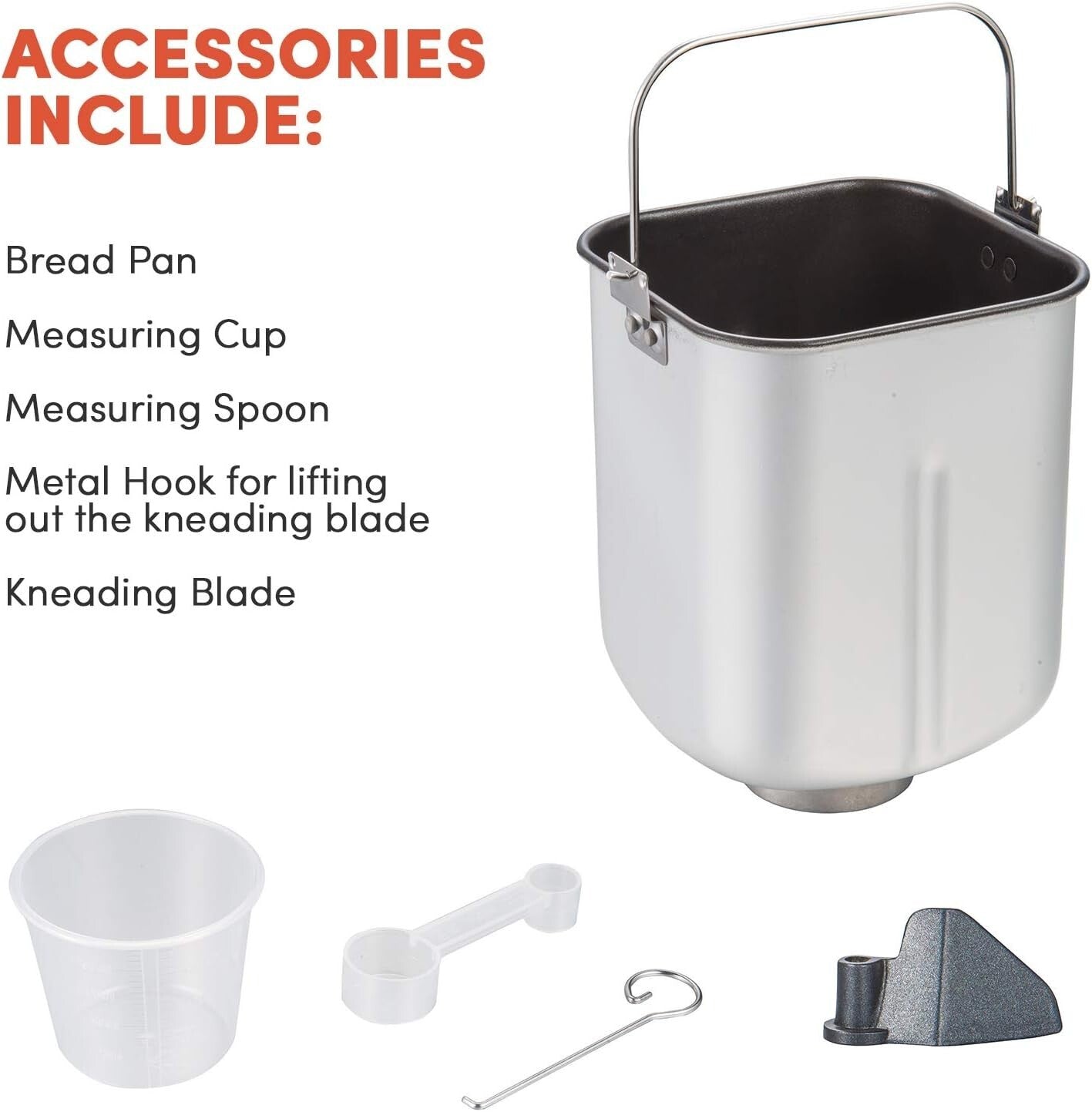 19 Menu Function Bread Maker – Perfect for Gluten-Free, White & Rye Loaves