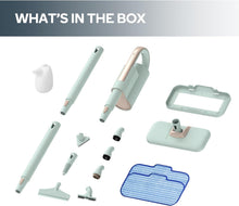Load image into Gallery viewer, Lightweight Steam Mop &amp; Handheld Cleaner with 16ft Cord &amp; 3-Level Steam Control