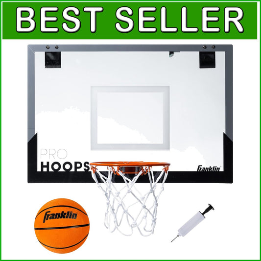 Fun Over-The-Door Basketball Hoop + Pump – Perfect Indoor Game for Kids & Teens!