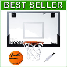 Load image into Gallery viewer, Fun Over-The-Door Basketball Hoop + Pump – Perfect Indoor Game for Kids &amp; Teens!