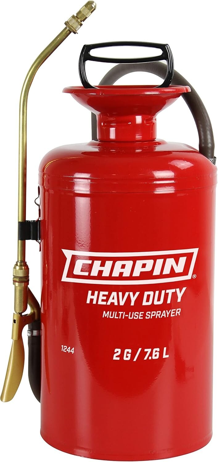 Premium 2-Gallon Professional Grade Tri-Poxy Steel Sprayer for Garden Care