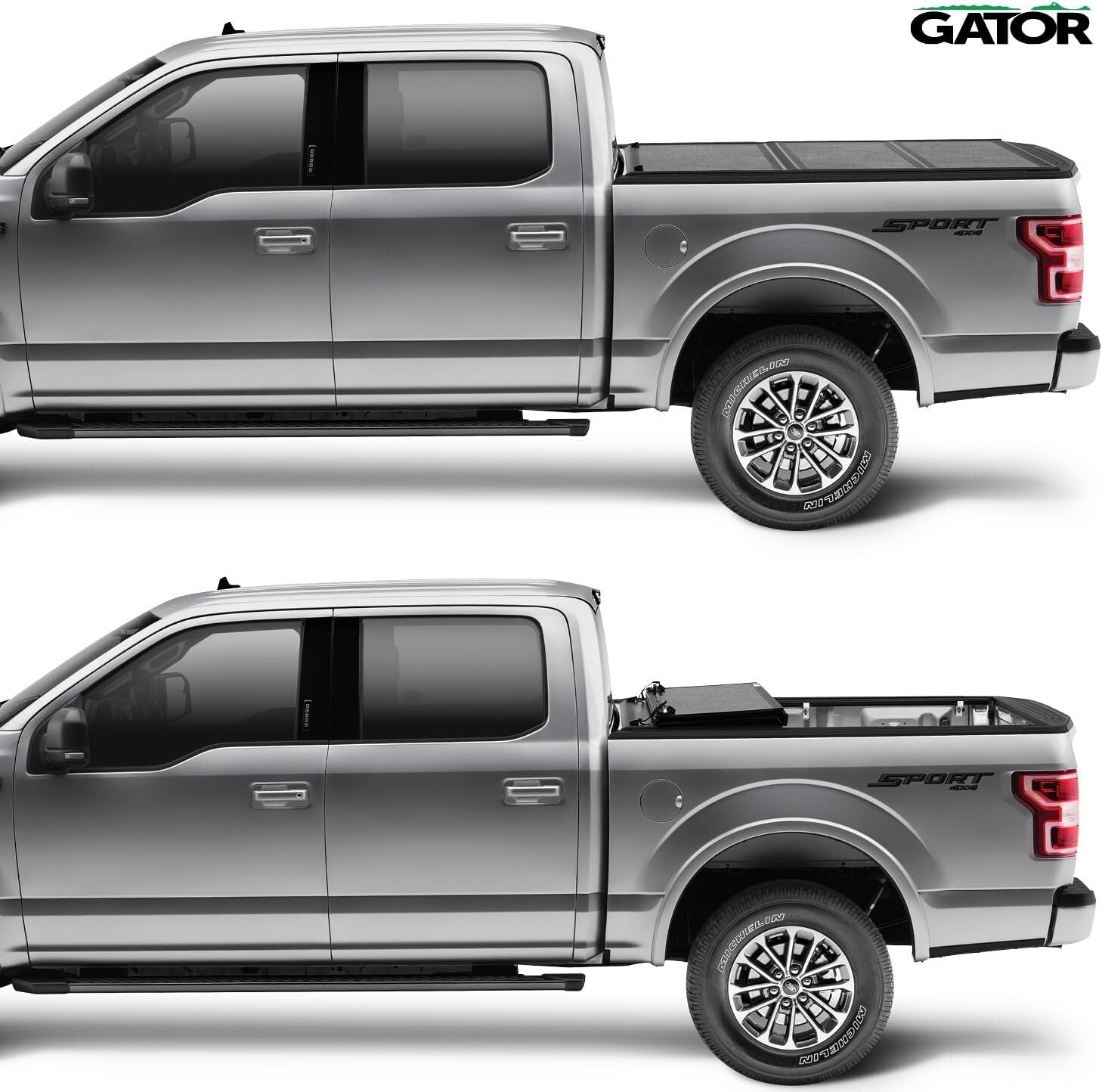 Durable EFX Hard Fold Truck Bed Cover - Fits 2019-2025 Chevy/GMC 5'10"