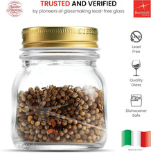 Load image into Gallery viewer, Quattro Stagioni Durable 5 oz Mini Mason Jars - Perfect for Canning &amp; Storage