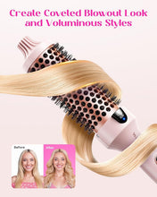 Load image into Gallery viewer, Negative Ion Heated Round Brush for Effortless Styling - 1.5 Inch, Dual Voltage