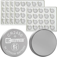 Load image into Gallery viewer, 100-Pack 3V Lithium Coin Batteries - Leak-Proof &amp; Long-Lasting Power Solution