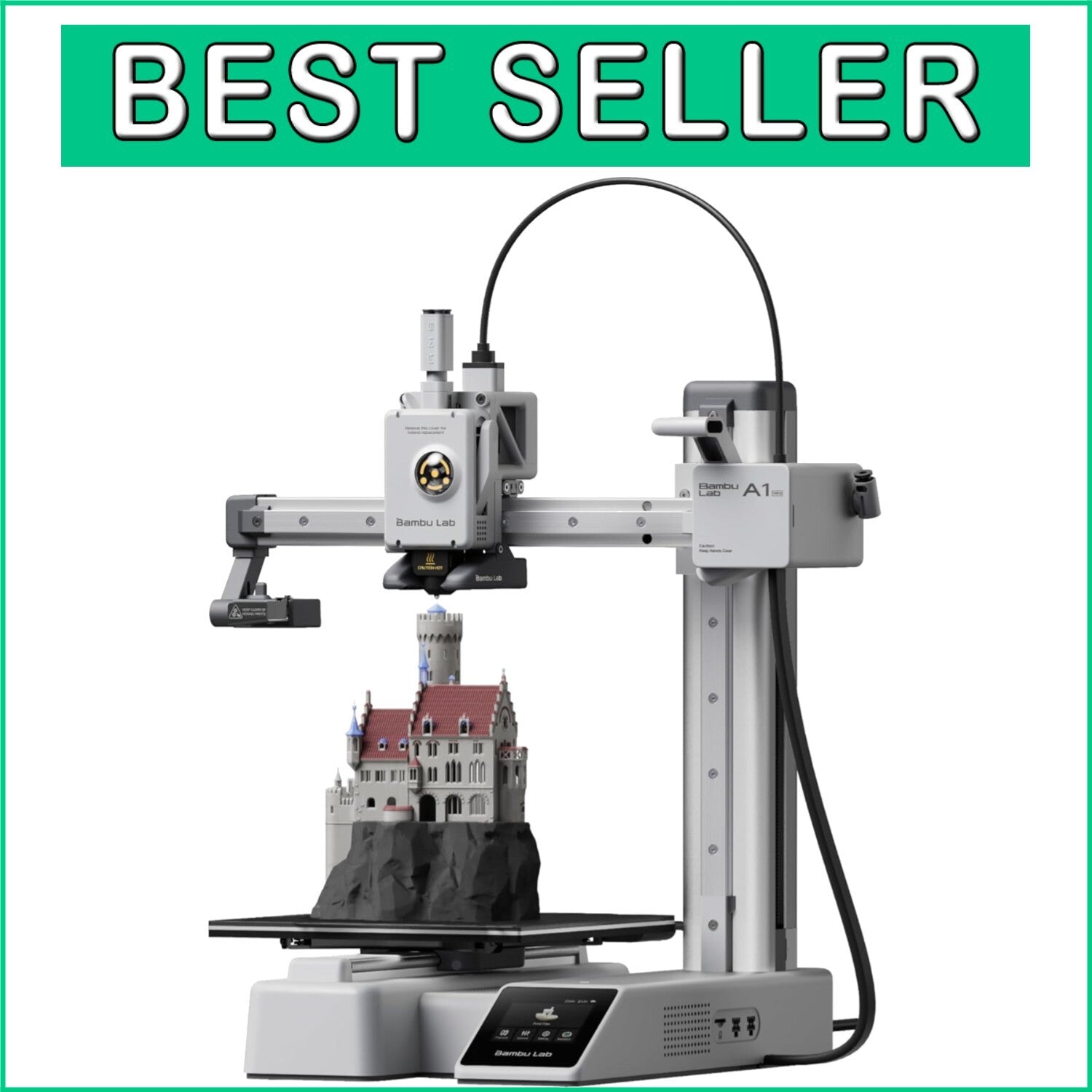 Bambu Lab A1 Mini 3D Printer: High-Speed, Multi-Color FDM - Setup in 20 Mins