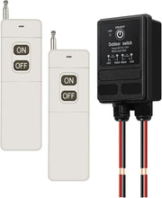 Load image into Gallery viewer, Remote Control Switch with IP65 Waterproof &amp; 30A Load, Useful for Outdoor