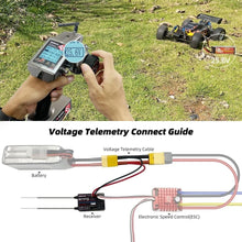Load image into Gallery viewer, 2.4GHz Radio Controller with Telemetry and Dual-Rate Control for 30 Models