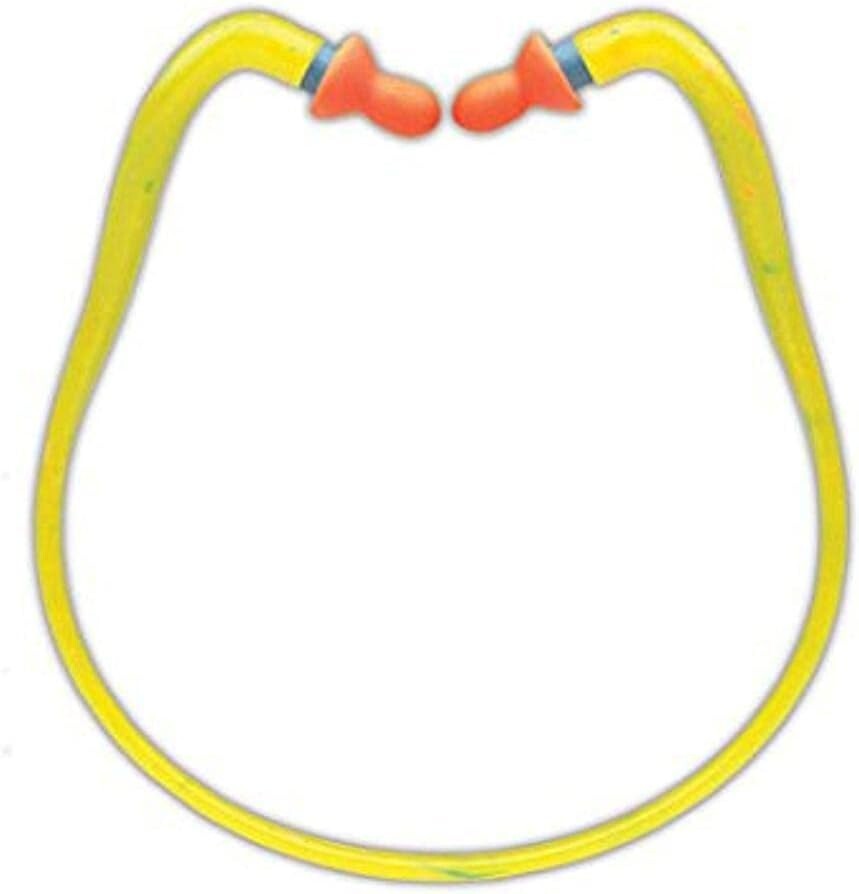 10-Pair Ergonomic Band Noise Reduction Earplugs - Industrial Hearing Safety