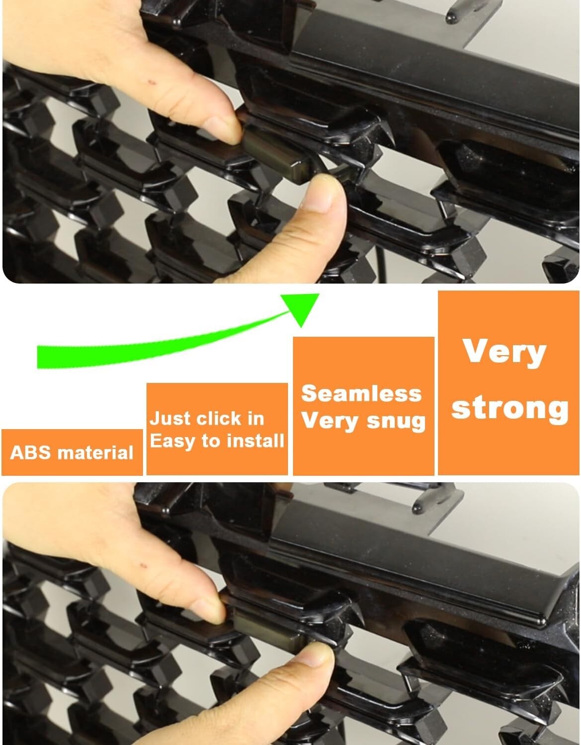 Weatherproof Yellow LED Grille Lights for 2025 Mazda CX-50 - Stylish & Safe