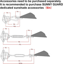 Load image into Gallery viewer, Lightweight 7' x 13' Rectangle Sun Shade Sail - Quick Installation for Outdoors