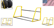 Load image into Gallery viewer, Robust Folding Tire Rack for Garage - Holds Up to 375 lbs &amp; Fits All Tire Sizes