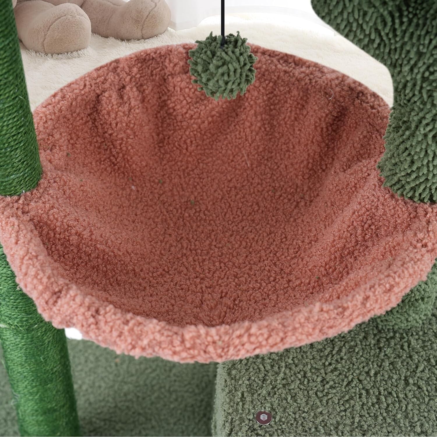 Stylish 37.4" Multi-Level Activity Center with Cozy Cat Condos for Indoor Cats