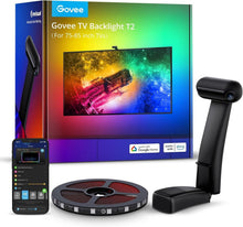 Load image into Gallery viewer, Dynamic 16.4ft TV LED Backlight with RGBIC and Dual Cameras for Festive Viewing
