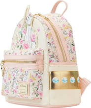 Load image into Gallery viewer, Chic Disney Aristocats Duchess Floral Shoulder Bag with Eiffel Tower Design