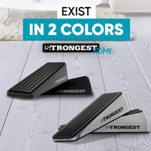 Load image into Gallery viewer, Modern Heavy-Duty Door Stop Set - Zinc Construction &amp; Wall Protectors Included