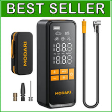 Load image into Gallery viewer, Cordless Tire Inflator with LED Light - 160 PSI Magnetic Storage &amp; Auto Shut-Off