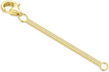 Load image into Gallery viewer, Versatile 14k Gold Necklace &amp; Bracelet Extender Chain - Hypoallergenic Design