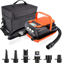 Load image into Gallery viewer, Portable 12V Electric Air Pump with Digital Display for Quick Inflation