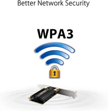 Load image into Gallery viewer, High-Speed WiFi 6E PCI-E Adapter - 5400Mbps Data Tray with Magnetized Antennas