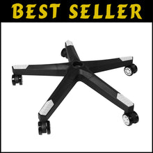 Load image into Gallery viewer, Durable 28-Inch Nylon Replacement Base with Smooth Glide Casters for Chairs