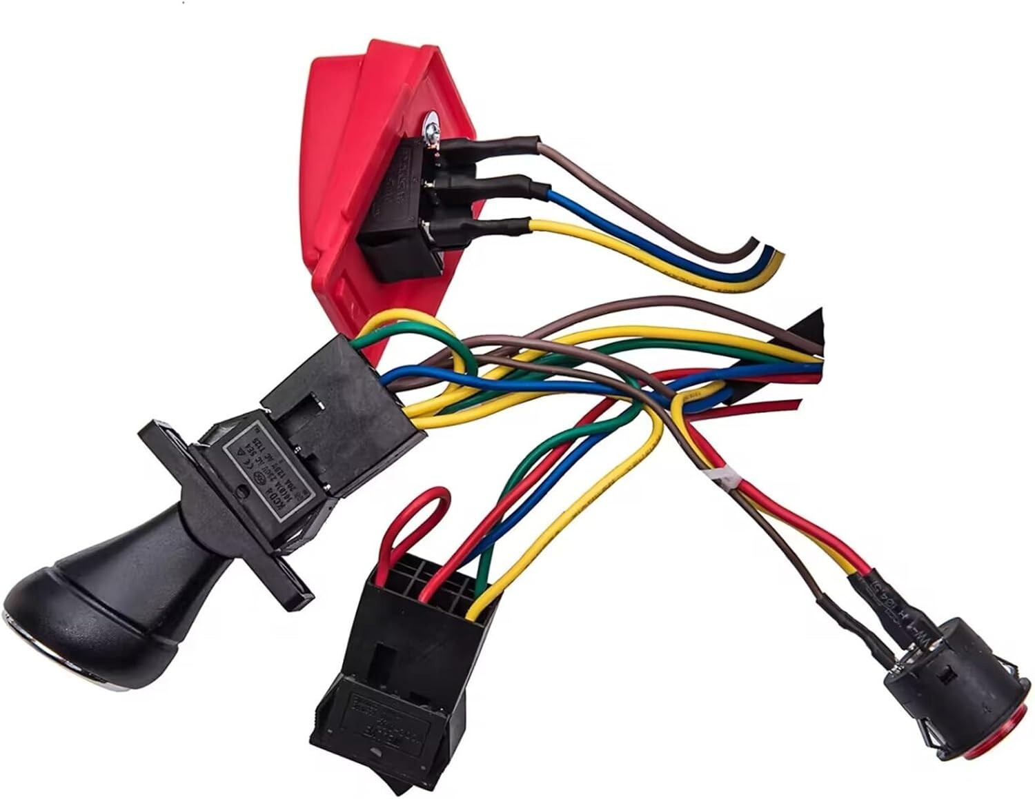 Complete Electric Car Modification Kit - Gearbox, Wires, and Switch for Kids