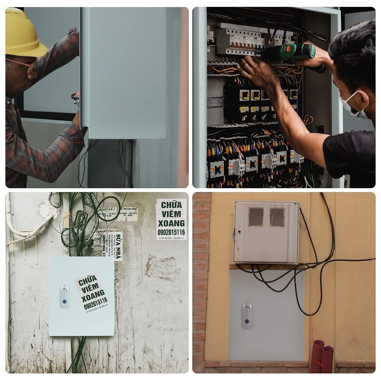 Dustproof Metal Electrical Enclosure Box with Compact Design & Easy Installation