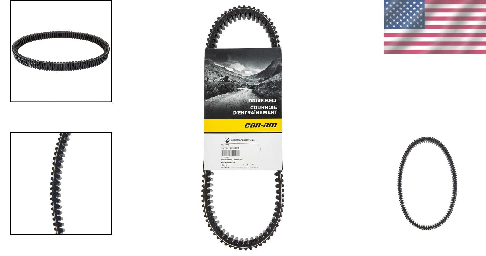 Genuine OEM PBO Performance Drive Belt for Maverick X3 - Unmatched Durability
