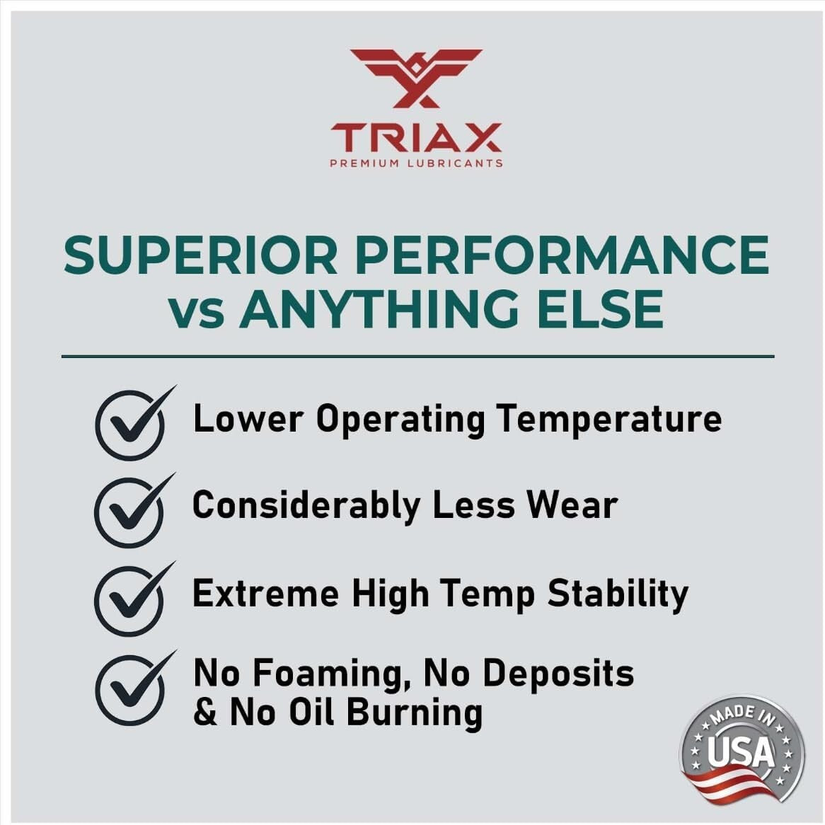 Commercial Grade Full Synthetic Air Compressor Oil - Non-Detergent, 1 Gallon