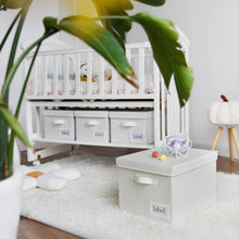 Load image into Gallery viewer, Elegant Portable Stackable Storage Bins Set of 3 - Perfect for Home Organization