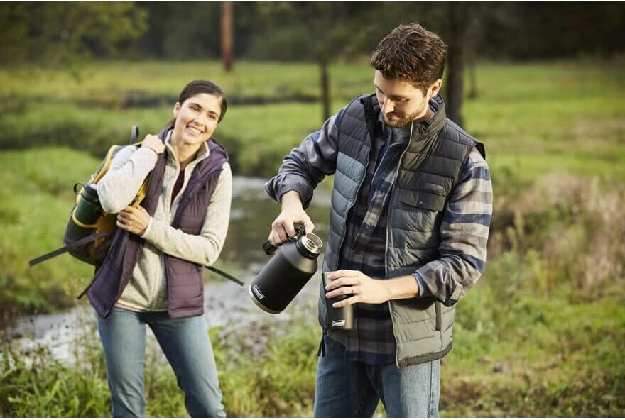 64 oz Stainless Steel Insulated Growler with Flip Top - Ultimate Beverage Keeper