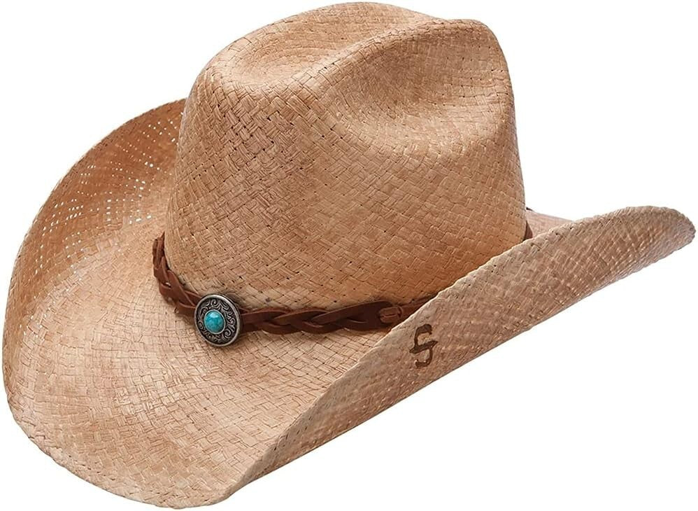 Women's Shapeable Brim Cowboy Hat with Cattleman Crown - Stylish and Functional