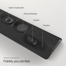 Load image into Gallery viewer, M-Series 2.1 Immersive Sound Bar with Dolby Atmos &amp; Built-in Subwoofers