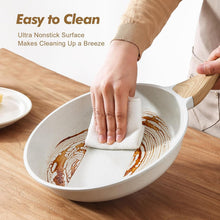 Load image into Gallery viewer, Lightweight Non-Toxic Frying Pans with Easy Clean Ceramic Coating - 3-Piece Set