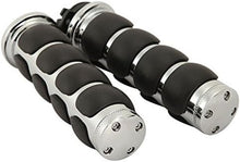 Load image into Gallery viewer, Premium 7/8 inch Handlebar Grips for Suzuki, Kawasaki, Yamaha - Steel Style