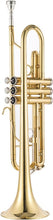 Load image into Gallery viewer, Lightweight Gold Bb Trumpet with 7C Mouthpiece - Ideal for Music Students