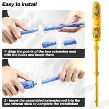 Load image into Gallery viewer, Premium Yellow Hot Tub Filter Sticks – Durable Spa Mineral Infusion, 4 Pack