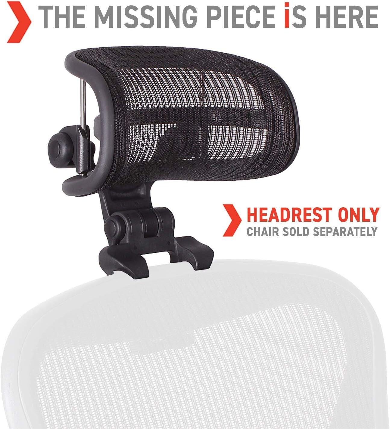 Patented Mesh Headrest for Herman Miller Aeron Chair H3 – Chiropractor Approved