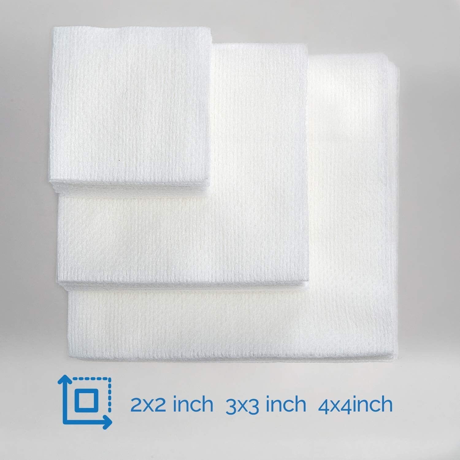 2400 Bulk Non Woven 3x3 Gauze Pads - Ideal for First Aid Kits and Dental Clinics