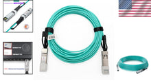 Load image into Gallery viewer, Versatile 30m OM3 Fiber Optic AOC Cable SFP+ to SFP+ for High-Speed Networks