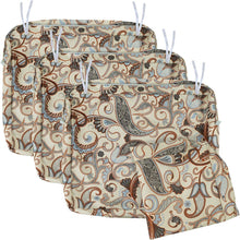 Load image into Gallery viewer, UV-Resistant Vintage Cushion Slip Covers with Ties - Fits 24x22x4 Inch Chairs