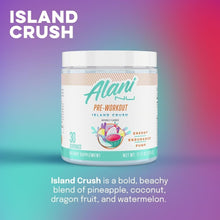 Load image into Gallery viewer, Powerful Pre Workout Energy Booster - Island Crush, 30 Servings, 200mg Caffeine