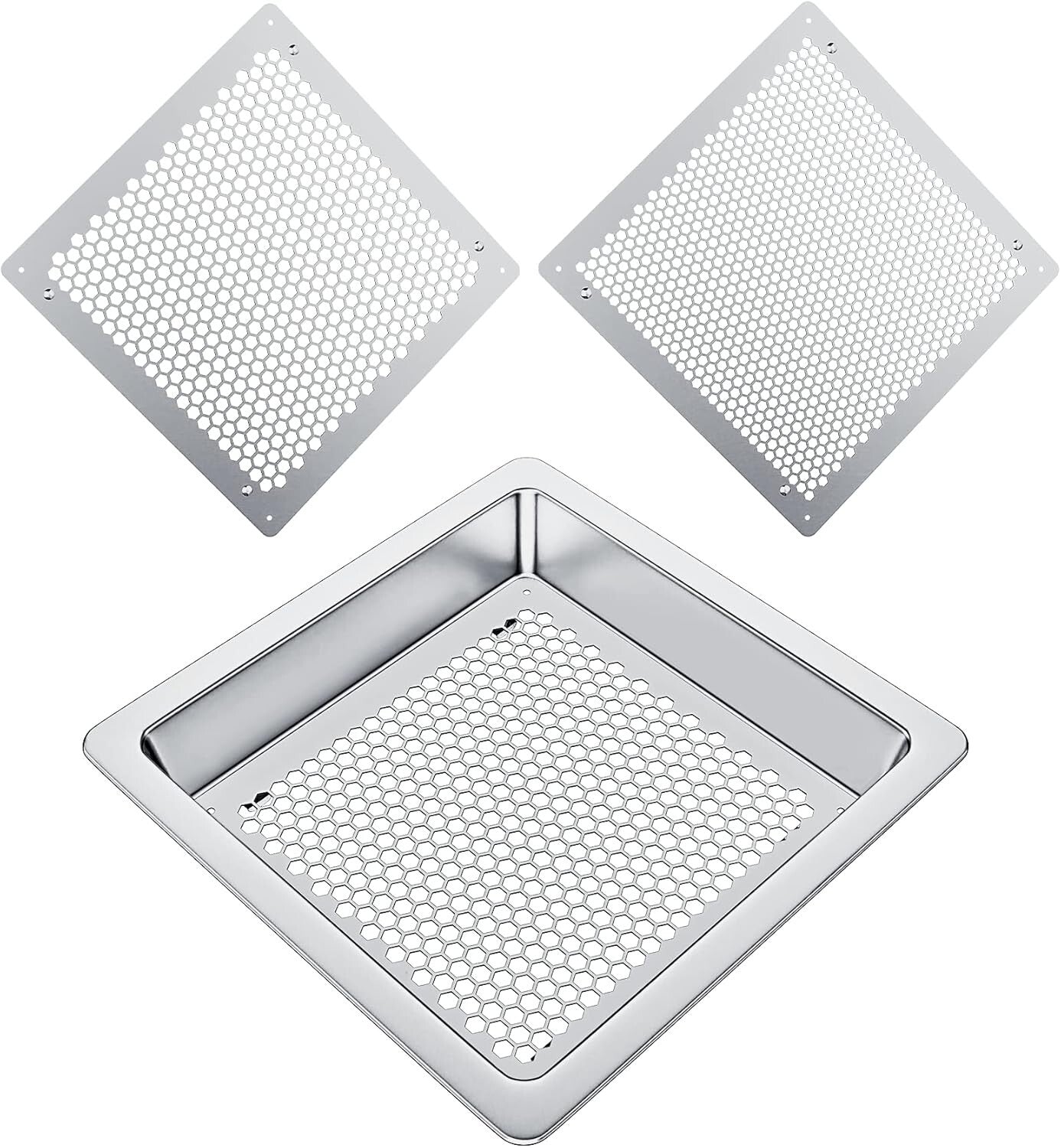 Durable Soil Sifter with Interchangeable Screens - Perfect for Garden Projects