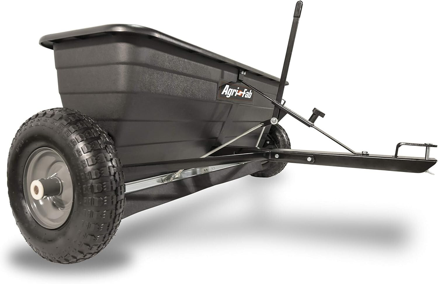 Efficient 175 lb Drop Spreader with 42-inch Spread Width for Lawn & Garden Care