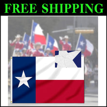 Load image into Gallery viewer, Patriotic 10x15 FT Texas Flag - Weather-Resistant Nylon with Recyclable Material