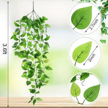 Load image into Gallery viewer, 18-Pcs Lifelike Artificial Hanging Ivy Vines for Indoor &amp; Outdoor Decor