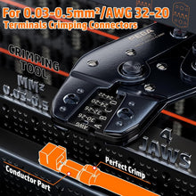 Load image into Gallery viewer, Versatile 4-in-1 Crimping Tool Kit for JST, Dupont &amp; Molex Connectors - 24 Types